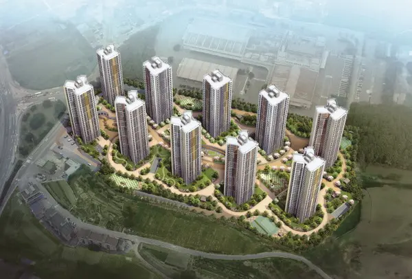  * 사진-북천안자이 포레스트 조감도