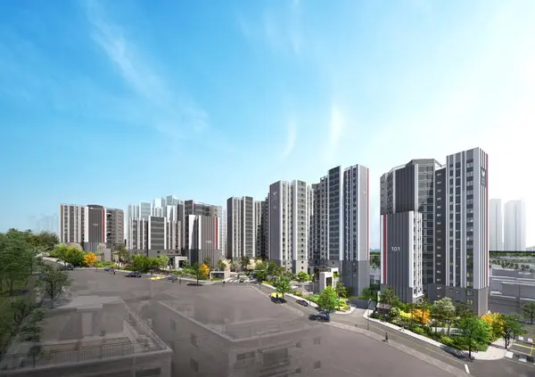 청량리 롯데캐슬 하이루체 투시도(사진. 롯데건설)