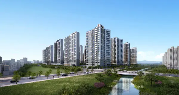 힐스테이트 첨단센트럴 투시도(사진. 현대엔지니어링)