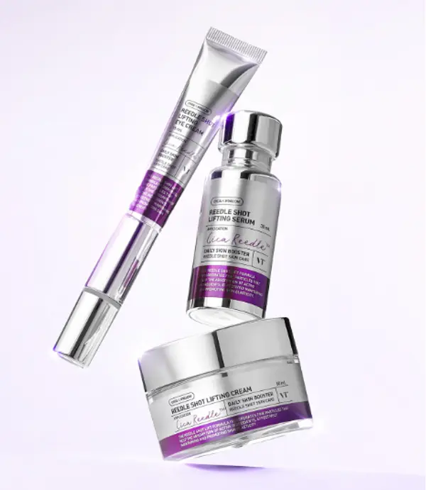 브이티 신제품 리들샷 리프팅 라인.