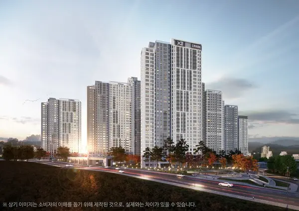 둔산 자이 아이파크 투시도(사진. GS건설)