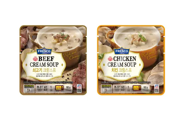 오뚜기, ‘프레스코 상온 액상스프’ 신제품 2종 