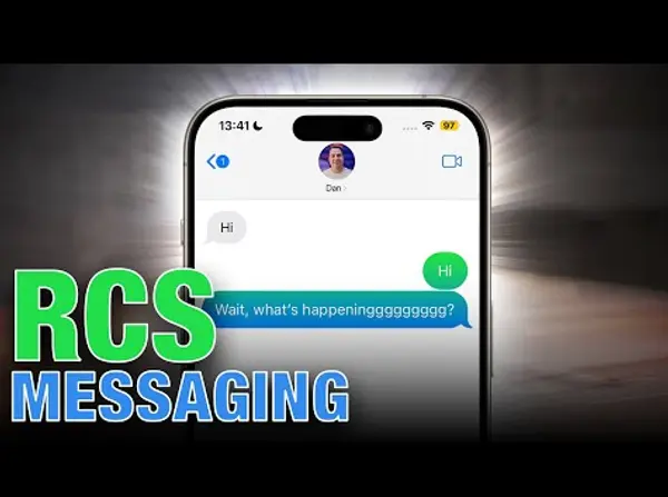 애플은 RCS 메시징 표준을 채택할 것이라고 발표했다.