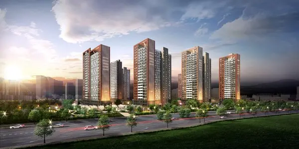 청주 가경 아이파크 6단지 투시도 (사진. HDC현대산업개발)