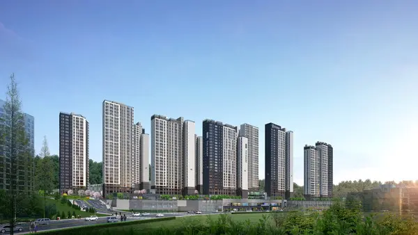 더샵 광양레이크센텀 투시도 (사진. 포스코이앤씨)