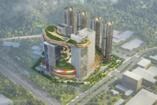 양재동 도시첨단물류단지 조감도. (이미지 제공. 서울시)