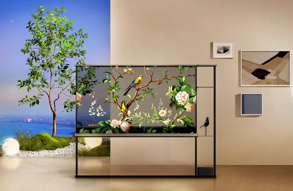 LG전자 무선 투명 올레드 TV