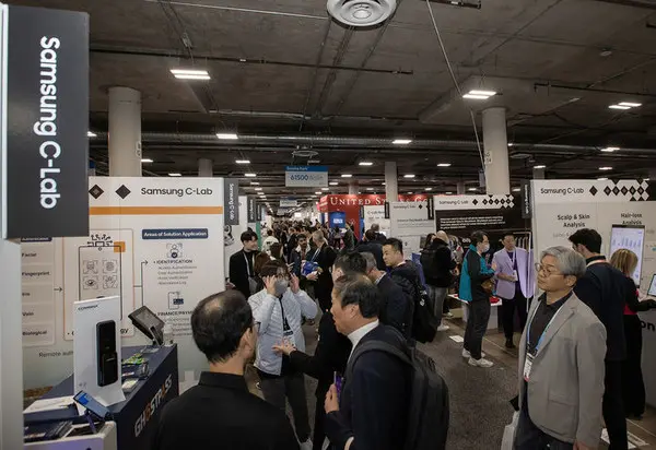 CES 2024 삼성전자 C랩 전시관
