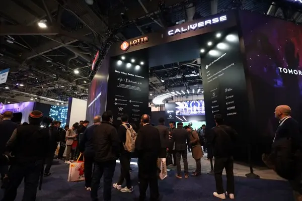 롯데정보통신 CES 2024 부스