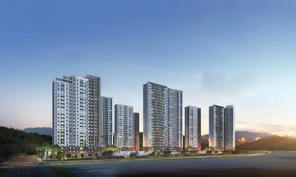 DMC한강자이 더 헤리티지 투시도 (사진. 자이(Xi)홈페이지)