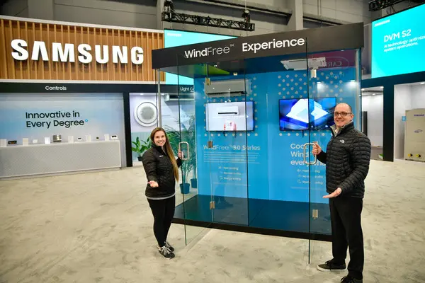 2024 AHR 엑스포 삼성 무풍에어컨 체험존