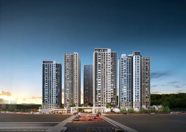 영통자이 센트럴파크 투시도 (사진제공. GS건설)