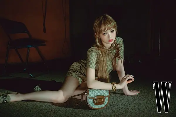 뉴진스 하니가 구찌 글로벌과 함께한 화보 (사진제공. 더블유 코리아)