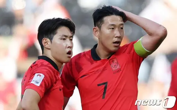 대한민국 축구대표팀 이강인과 손흥민/뉴스1 ⓒ News1 김성진 기자
