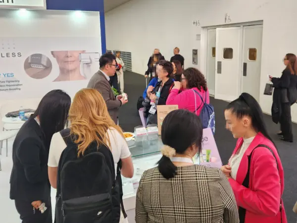  * ‘2024 코스모프로프 볼로냐’에 참가한 이지템의 부스 모습. 제공=이지템