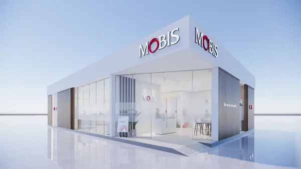 2024 북경모터쇼 현대모비스 부스 조감도