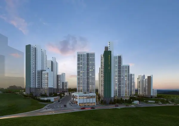 원주 푸르지오 더 센트럴 석경 투시도 (사진. 대우건설)