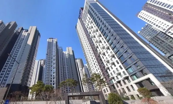 ‘래미안 원베일리’ 네이버 지도뷰.