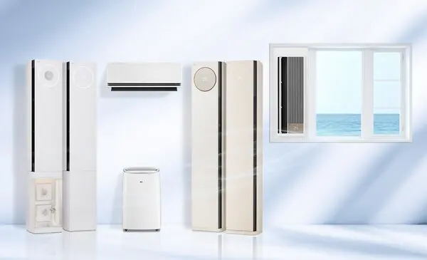 LG전자 휘센 에어컨 라인업 모습