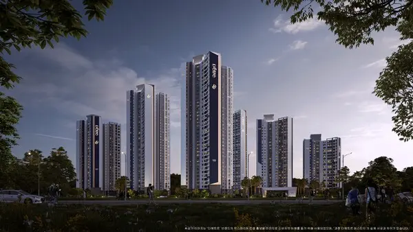 과천 디에트르 퍼스티지 투시도 (사진. 대방건설)