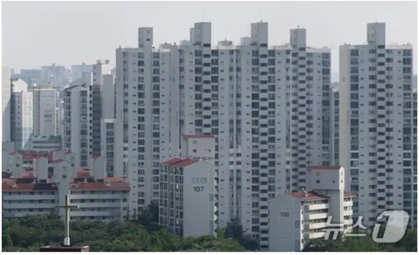 경기도 성남시 아파트 모습. (사진출처. 뉴스1 © News1 김영운 기자)