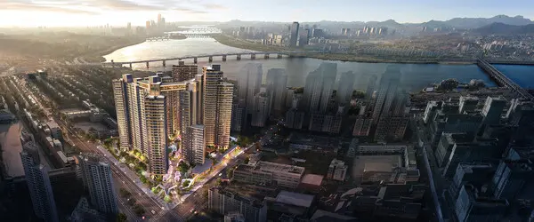 래미안 원 펜타스 (사진출처. 래미안 홈페이지)