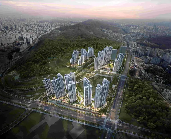 래미안 송도역 센트리폴 조감도 (사진제공. 삼성물산)