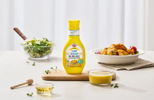오뚜기 Low sugar 허니머스타드 연출컷