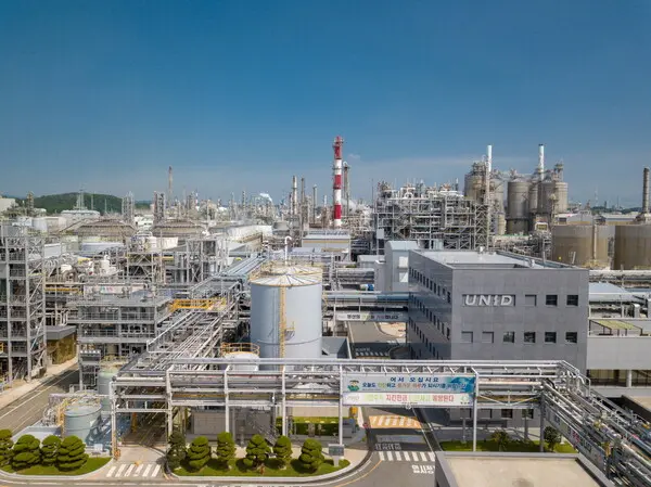 유니드 울산 공장 전경