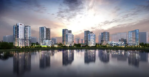 힐스테이트 레이크 송도 5차 투시도 (사진제공. 현대건설)