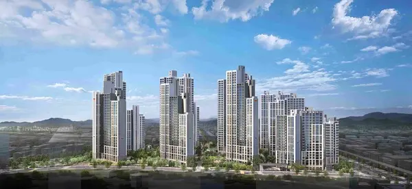 ‘e편한세상 명덕역 퍼스트마크‘ 단지 투시도 (사진제공. DL이앤씨)