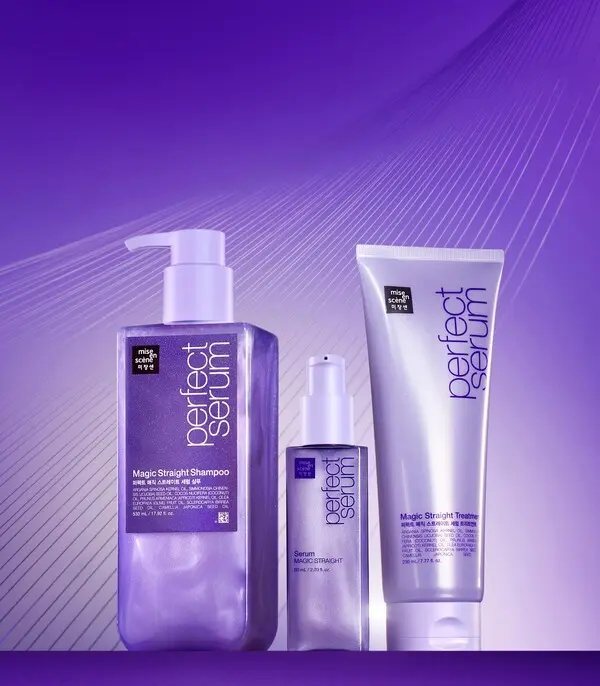 미쟝센 퍼펙트 매직 스트레이트 3종 이미지 (사진제공. 아모레퍼시픽)