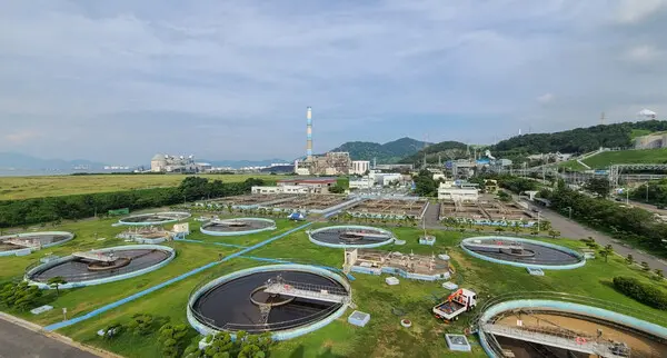 AI 솔루션이 적용된 SK에코플랜트 수처리시설 전경 (사진제공. SK에코플랜트)