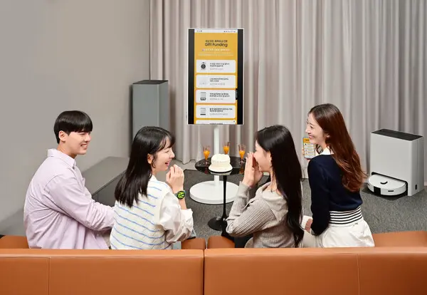 삼성전자 모델들이 삼성 무빙스타일을 활용해 