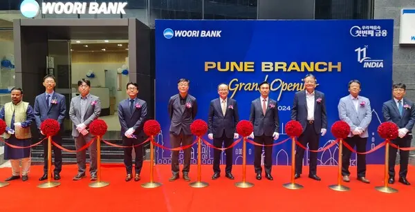 우리은행 인도 푸네 지점 개점식 [출처: 우리은행]