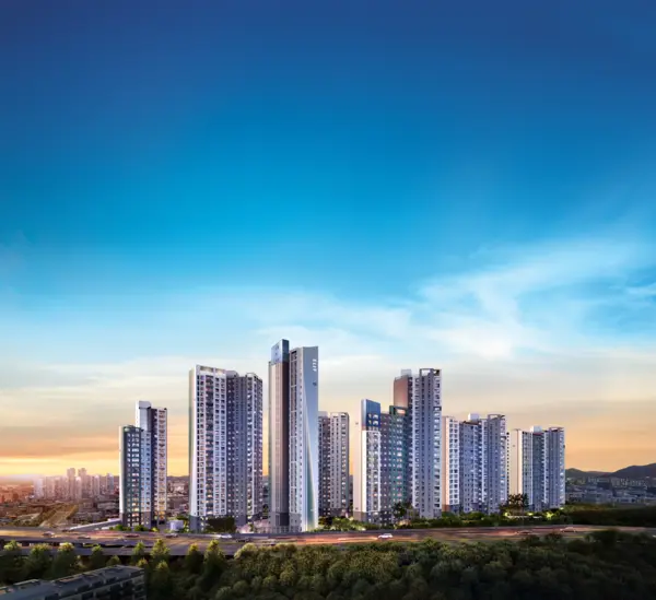 둔산 엘리프 더센트럴 투시도 (사진제공=계룡건설)