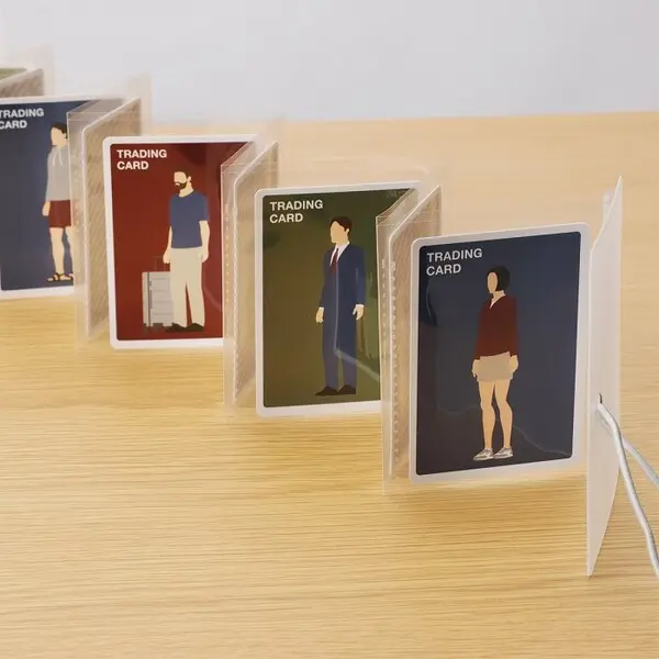 펼쳐서 자립 가능한 카드 파일 (사진제공=무인양품)