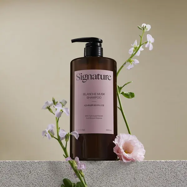 LG생활건강의 엘라스틴 시그니처 블랑쉬머스크 샴푸