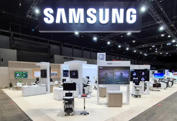 삼성메디슨의 RSNA 2024 전시 부스 전경. (삼성메디슨 제공)