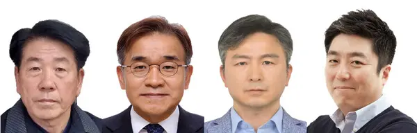  * 왼쪽에서부터 김성환 부사장(COO), 장형기 품질관리실 전무(CQO), 박의상 제품개발연구소 전무(CPO), 김병철 기획영업 상무(CMO) 사진 제공=코아스