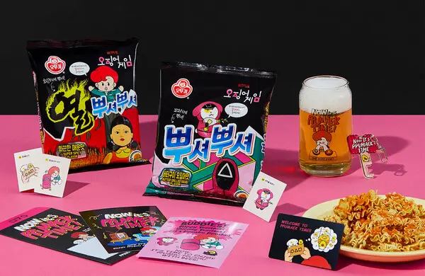 오뚜기 넷플릭스 협업 뿌셔뿌셔 연출컷