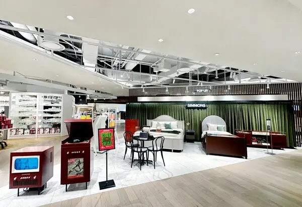 서울 압구정동 현대백화점 본점에 문을 연 시몬스 뷰티레스트 팝업 매장 (사진제공=시몬스)