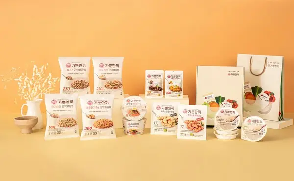 오뚜기 가뿐한끼 라인업 이미지