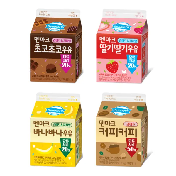 동원F&B, 당류 저감 덴마크 가공유 출시