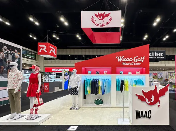 2025 PGA쇼에 참가한 왁 부스 전경 (사진제공=코오롱 FnC )