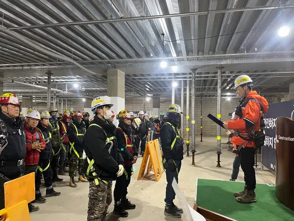 DL건설이 전 현장에서 중대재해 예방 선포식을 진행했다. (사진=DL건설)