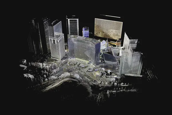 남산 밀레니엄 힐튼 호텔 3D 스캔 이미지