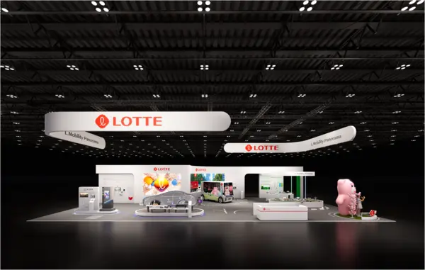 롯데가 4일부터 13일까지 경기도 고양시 킨텍스에서 열리는 서울 모빌리티 쇼에 참여한다.