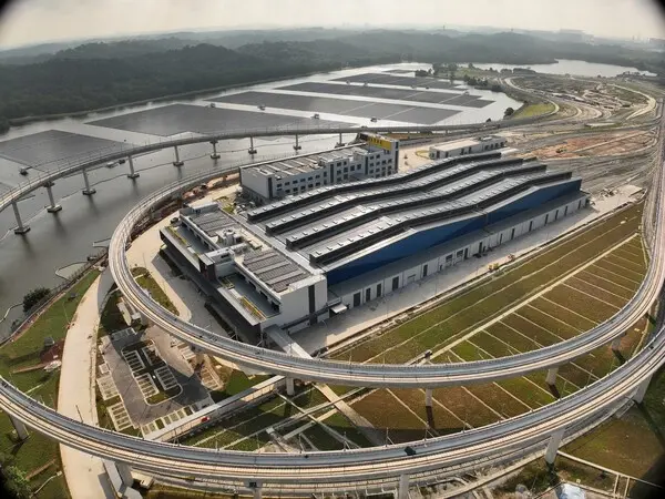 싱가포르 종합 철도 시험 센터 (SRTC) 전경 (사진=GS건설)