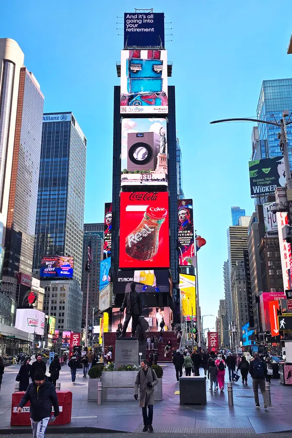 미국 뉴욕 타임스스퀘어